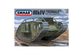 EMHAR 1/72 Mk IV 'Female' WWI Heavy Battle Tank